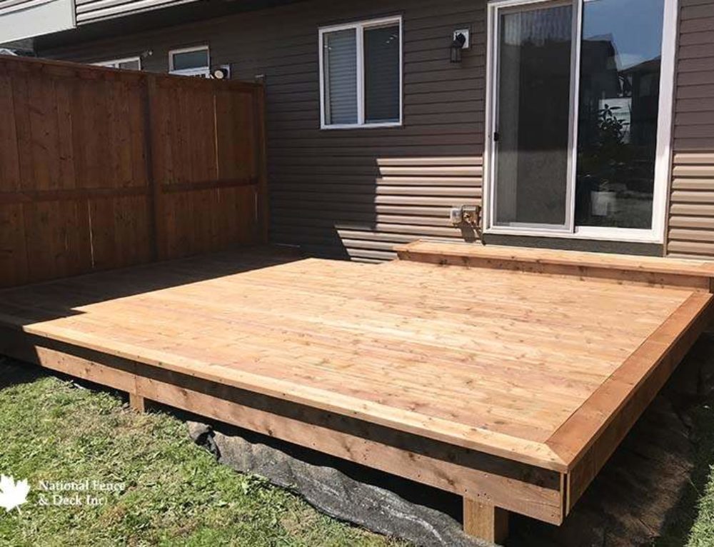 Two Level Pressure Treated Deck Pressure Treated Decks Builder