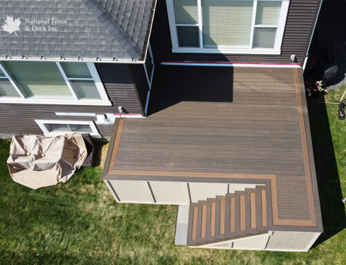 Trex Coastal Bluff Deck With Toasted Sand Accents