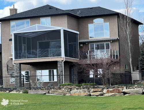 Trex Transcend Lineage Carmel Deck With Topless Glass Railings